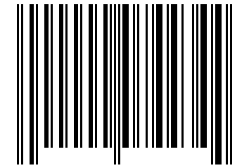 Number 74434 Barcode