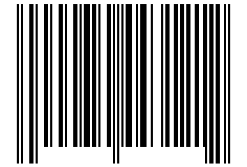 Number 74443121 Barcode