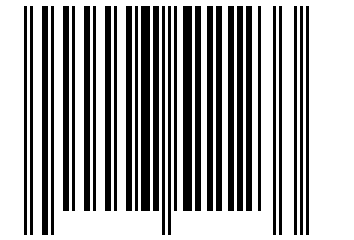 Number 7511233 Barcode