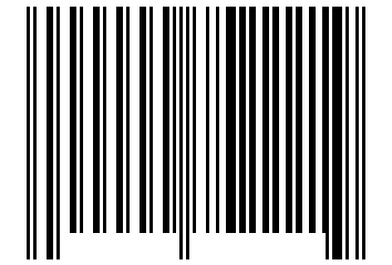Number 752221 Barcode