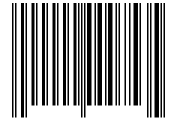 Number 753 Barcode