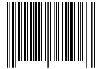 Number 75365476 Barcode