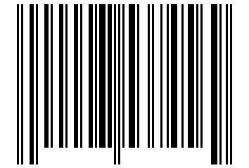 Number 7537456 Barcode