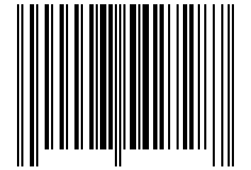 Number 7542728 Barcode