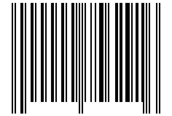 Number 756291 Barcode