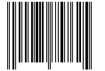 Number 75757625 Barcode