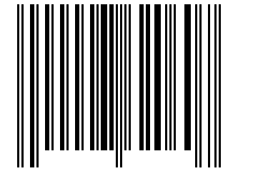 Number 7620607 Barcode