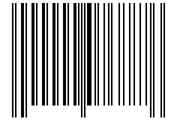 Number 76887 Barcode