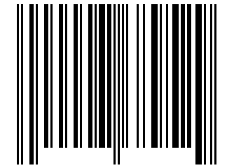 Number 7689529 Barcode