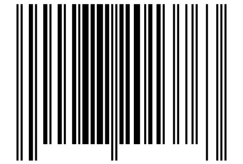 Number 77201376 Barcode