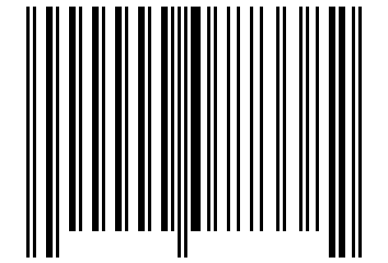 Number 77338 Barcode