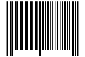 Number 7758 Barcode