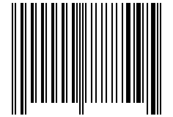 Number 777709 Barcode