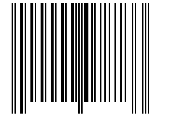 Number 78733 Barcode