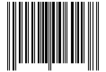 Number 8006013 Barcode