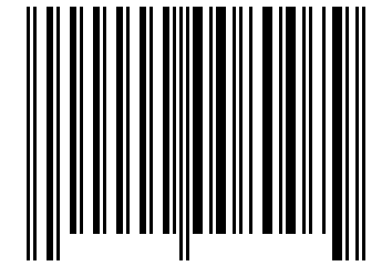 Number 8007 Barcode