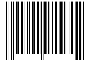 Number 80070 Barcode