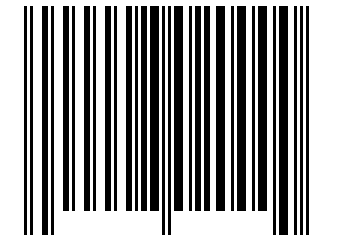 Number 8020000 Barcode