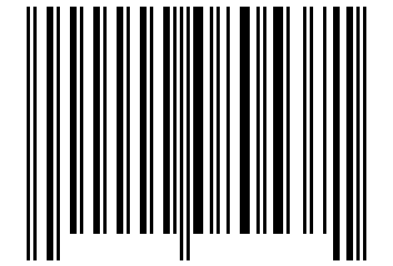 Number 80537 Barcode