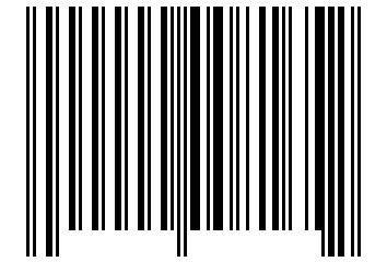 Number 8165 Barcode