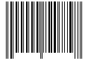 Number 820779 Barcode