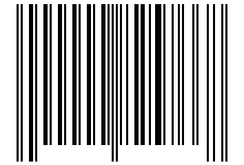 Number 825766 Barcode