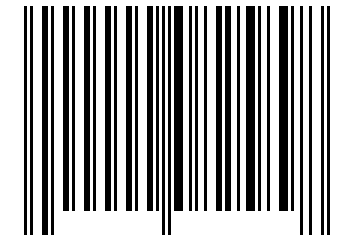 Number 82589 Barcode