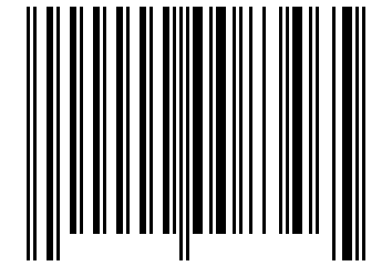 Number 8346 Barcode