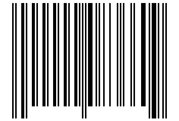 Number 83660 Barcode
