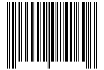 Number 84080 Barcode