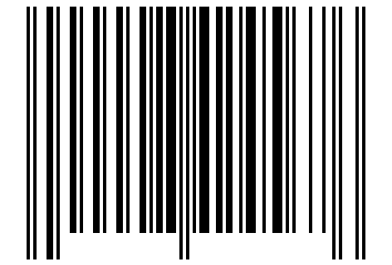 Number 8424567 Barcode