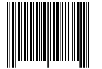 Number 8598752 Barcode