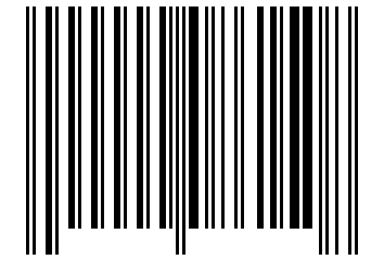 Number 86150 Barcode