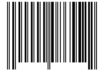 Number 86552 Barcode