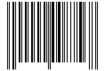 Number 8756 Barcode