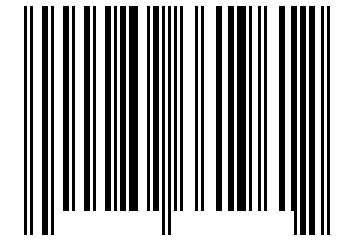 Number 89661961 Barcode