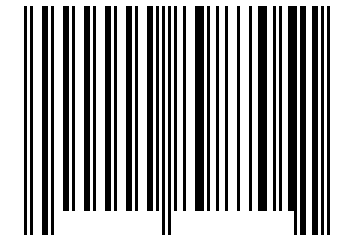 Number 898705 Barcode