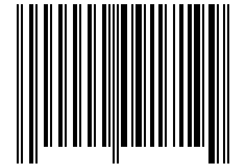 Number 91719 Barcode