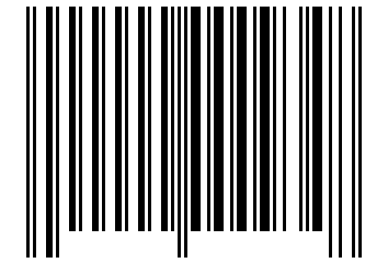 Number 934 Barcode