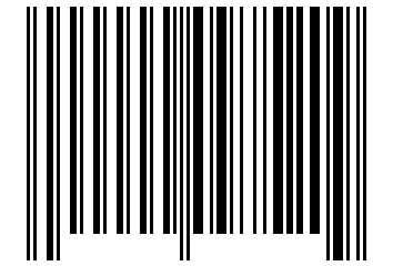 Number 97520 Barcode