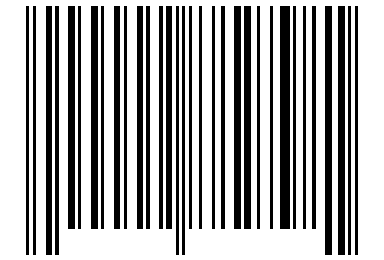 Number 9882798 Barcode