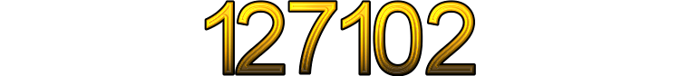 Number 127102