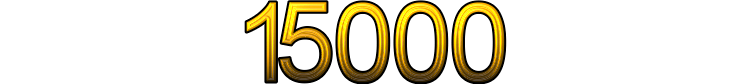 Number 15000
