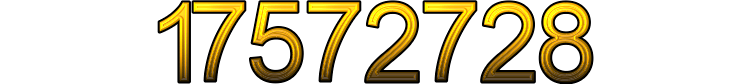 Number 17572728