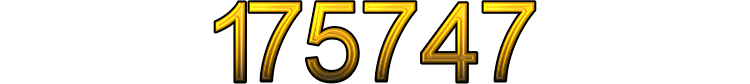 Number 175747