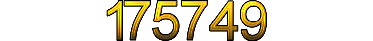 Number 175749