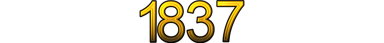Number 1837