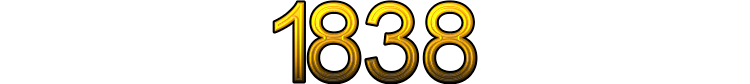 Number 1838