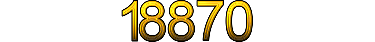 Number 18870