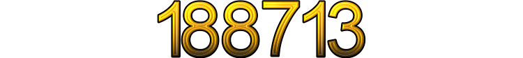 Number 188713